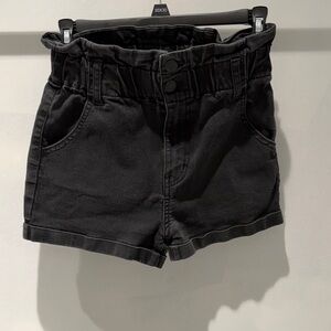 Stylish Black Jean Shorts